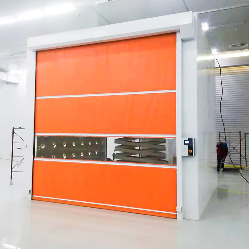 PVC High Speed Rolling Shutter Door