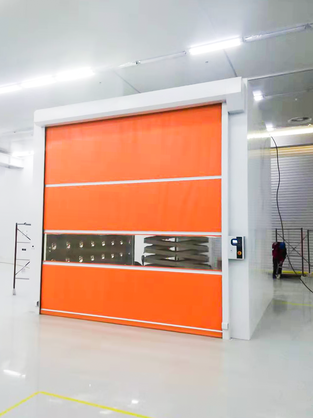 PVC High Speed Rolling Shutter Door