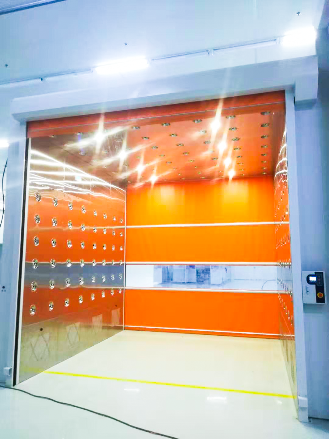 PVC High Speed Rolling Shutter Door