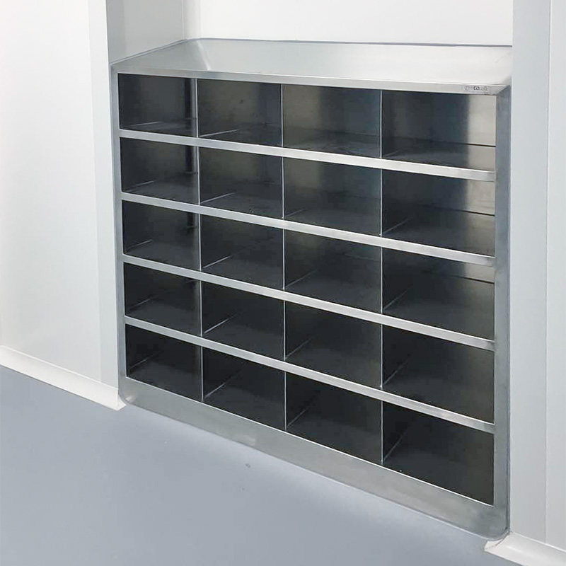 Stainless Steel Shoe Cabinet