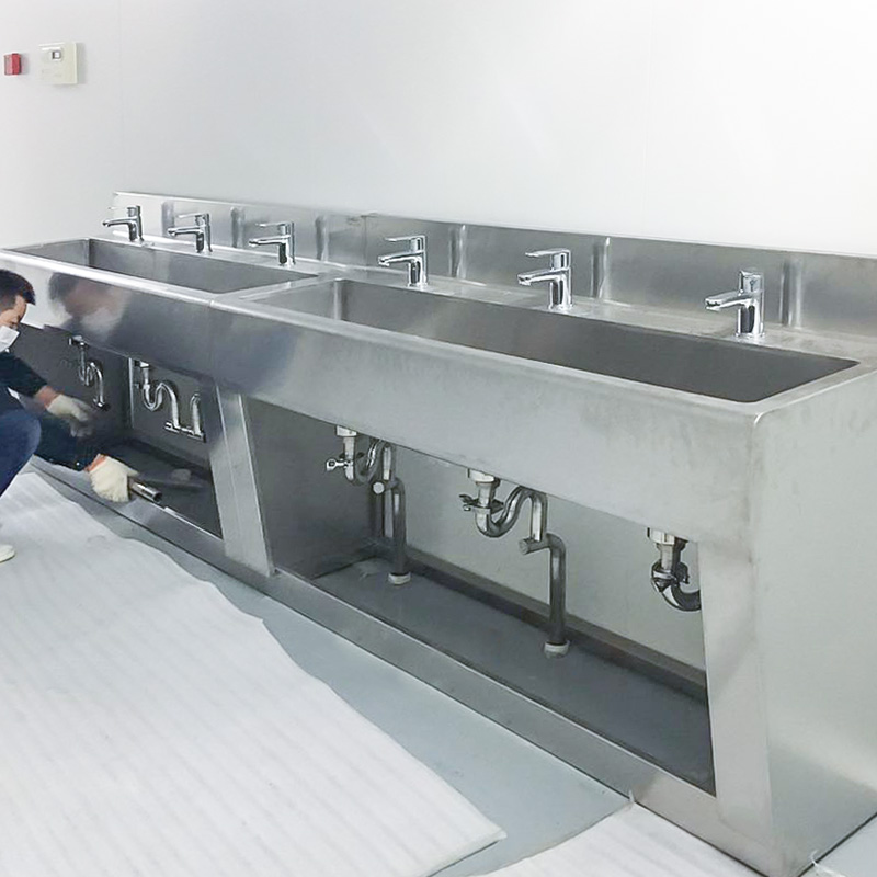 Stainless Steel Medical Hand-Washing Sink