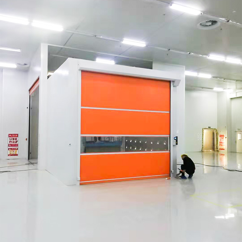 PVC High Speed Rolling Shutter Door