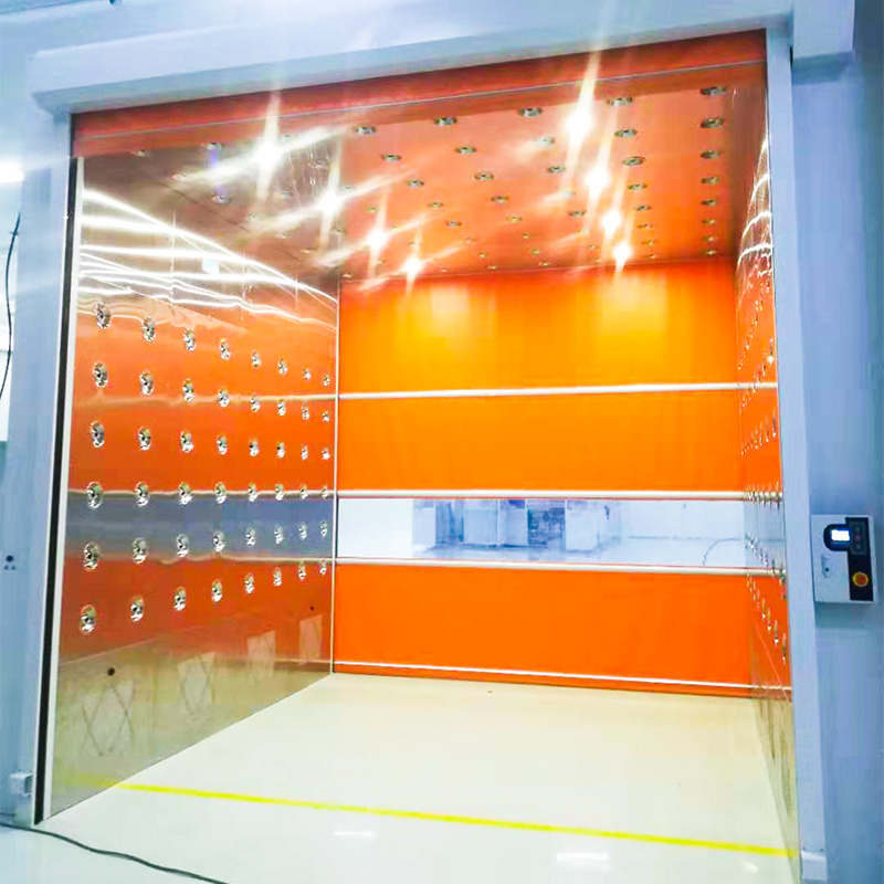 PVC High Speed Rolling Shutter Door