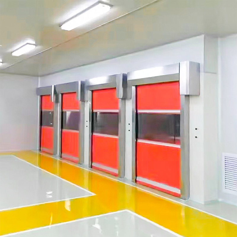 PVC High Speed Rolling Shutter Door