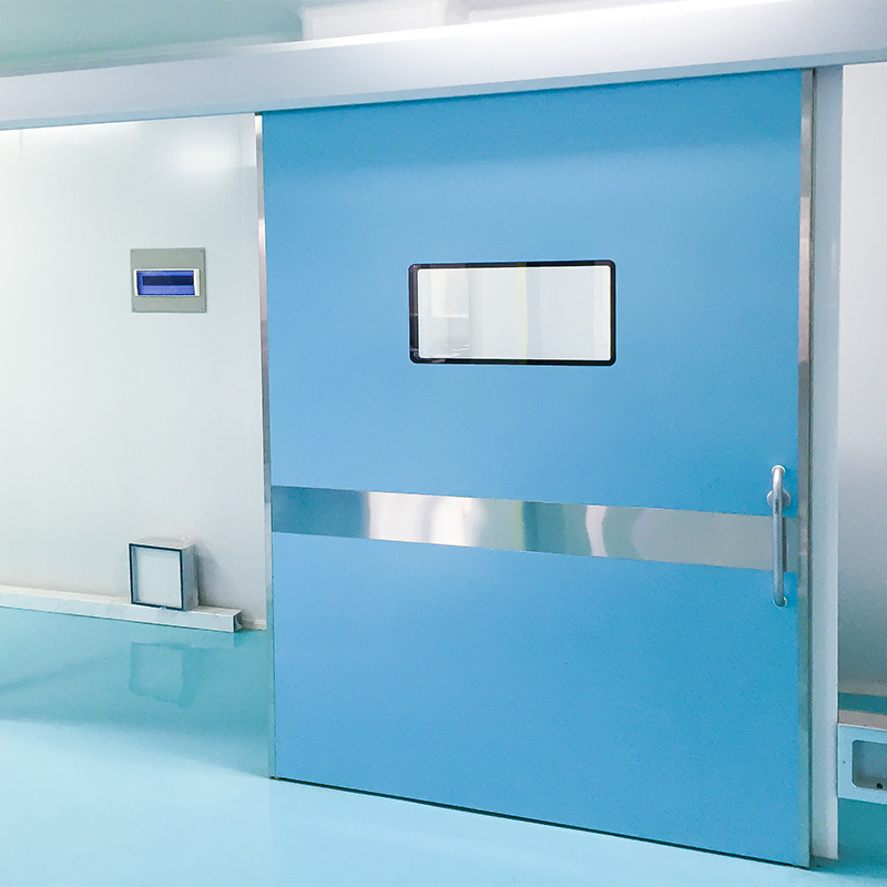 Steel automatic sliding doors