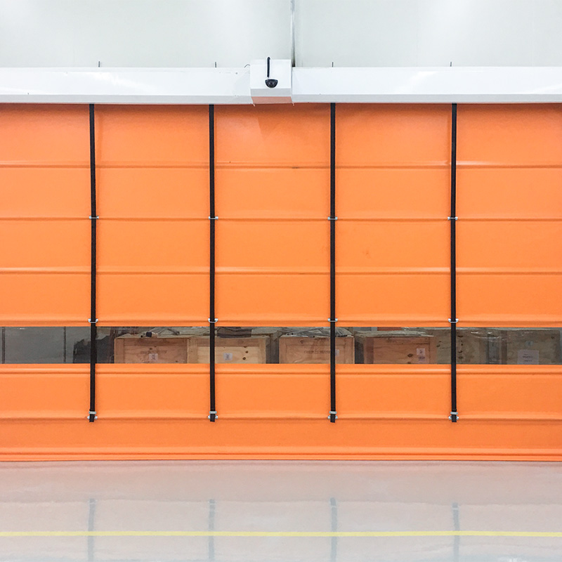 PVC High Speed Rolling Shutter Door