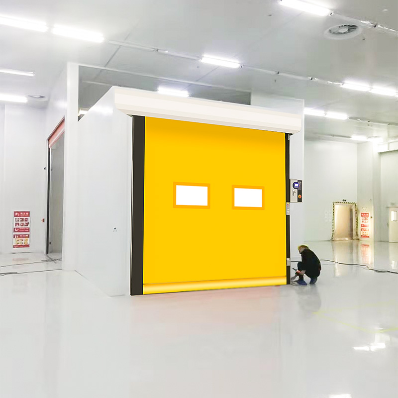 PVC High Speed Rolling Shutter Door