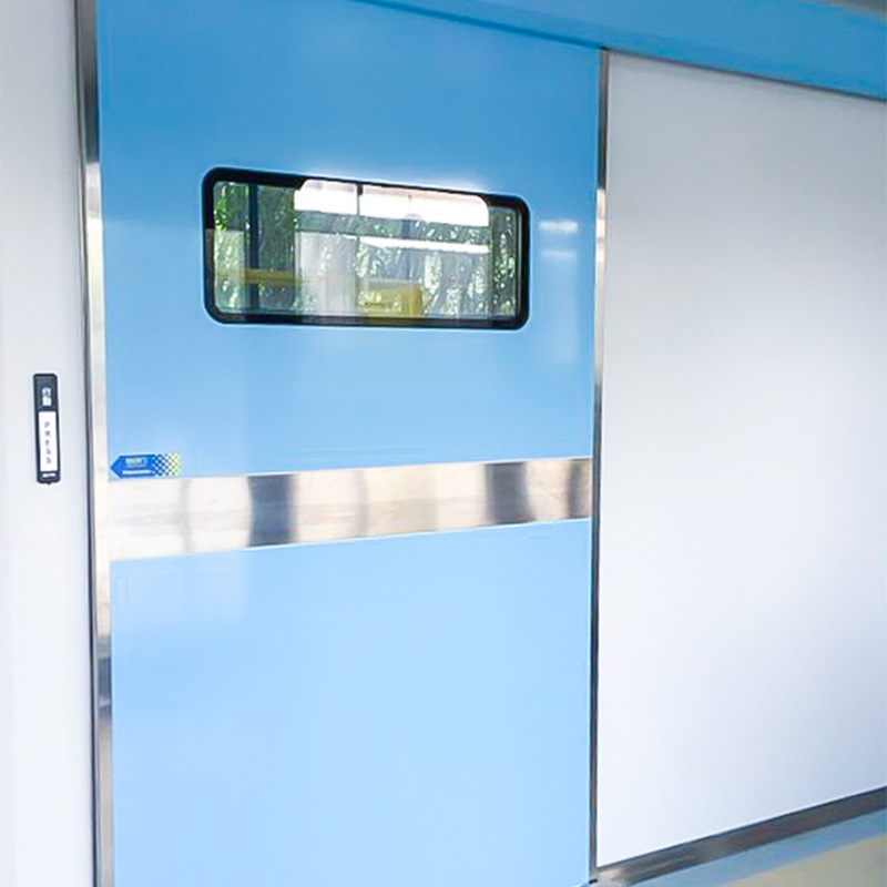 Steel automatic sliding doors