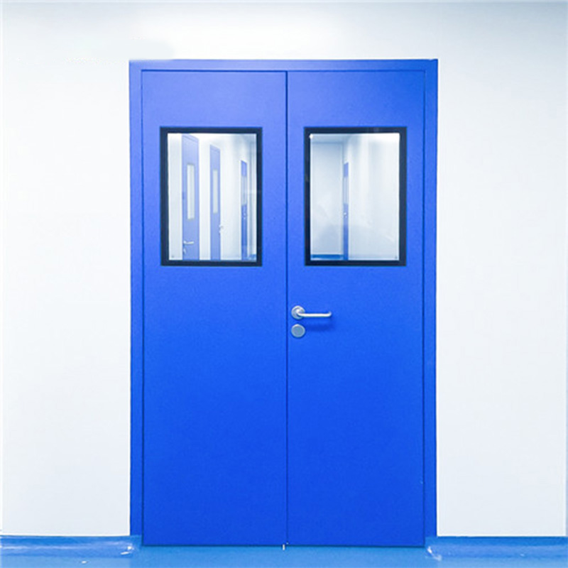 Handmade Steel Cleanroom Double Door