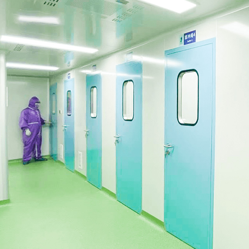 Handmade Steel Cleanroom Single Door